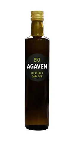Hanoju Bio Agavendicksaft Dark Raw, 500 ml , Agavensirup