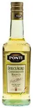 Ponti Dolce Agro Condimento Bianco, weisser Balsamico-Essig - 0.5L
