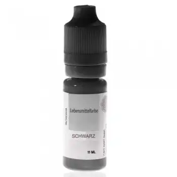 CAKE MART Flüssige Lebensmittelfarbe Schwarz, 11 ml