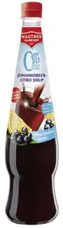 Mautner Markhof Johannisbeer-Zitrone 0% Zucker Sirup