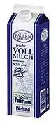 Upländer Bauernmolkerei Faire Vollmilch 3,7 %, Bioland, Karton 1 l