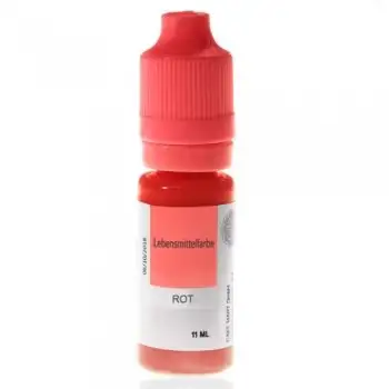 CAKE MART Flüssige Lebensmittelfarbe Rot, 11 ml