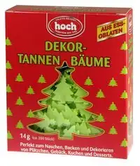 Dekor-Esspapier (Schnee, Schneemänner, Tannenbäume, Weichnachtsmix)