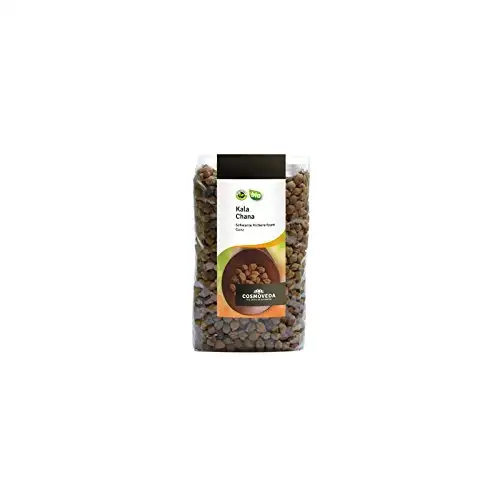 Cosmoveda - BIO Kala Chana - schwarze Kichererbsen ganz - 500g