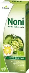 hübner - Noni 100% BIO-Direktsaft DE-ÖKO-003 - Trinksaft - 500 ml