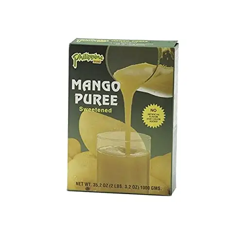 MANGO PUREE Mango Fruchtmark / Pulp - GESÜßT - 1kg