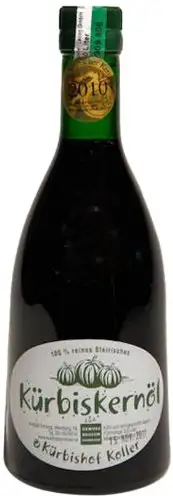 Kürbishof Koller Steirisches Kurbiskernöl 0,5 Liter, 1er Pack (1 x 500 ml)