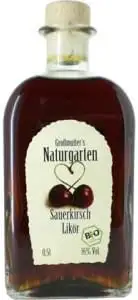 Grossmutter's Bio-Sauerkirschlikör, 16 Vol%, 0,5 Liter