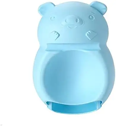 SISWIM Obstkörbe Süßes Schwein Doppelschicht Candy Box faul mit schubladen Getrocknete Obst Handyhalter Fruchttray Lazy Nuts Multi-Color-Wahl Obstschale (Color : Blue)