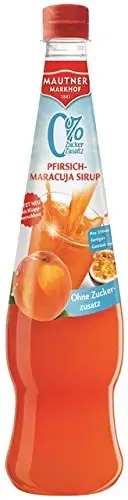 Mautner Markhof Pfirsich-Maracuja 0% Zucker Sirup