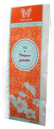 Dolcana Früchtetee Tropenfrüchte, 1er Pack (1 x 250 g Packung)