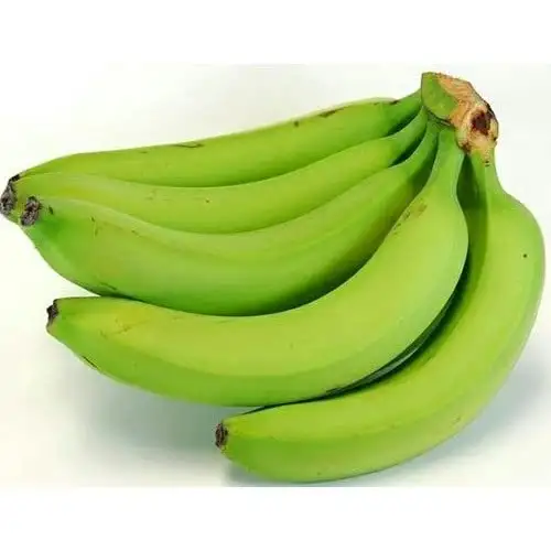 kajal frische exotische grüne Kochbananen zum Kochen Plaintain (1 x 1000g) Obst & Gemüse