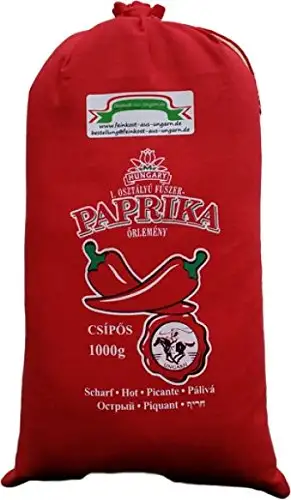 CHILI TRADE | Paprikapulver im Leinensack scharf 1kg