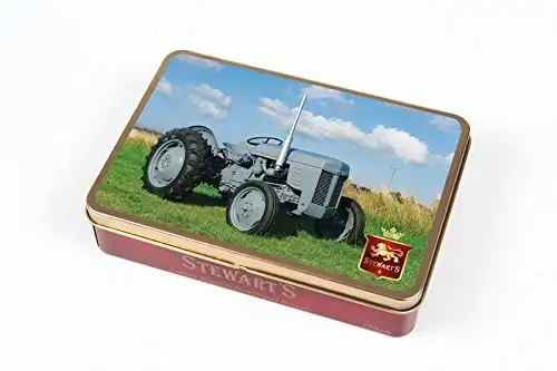 150g Shortbread Classic Collection - Little Grey' Fergie' Traktor / 150gramm Feinstes shottisches Shortbread in einer geschmackvollen Dose zum sammeln oder verschenken