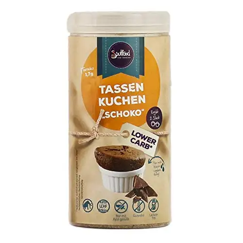 Soulfood Lowcarberia Schoko Tassenkuchen, 1er Pack (1 x 100 g)