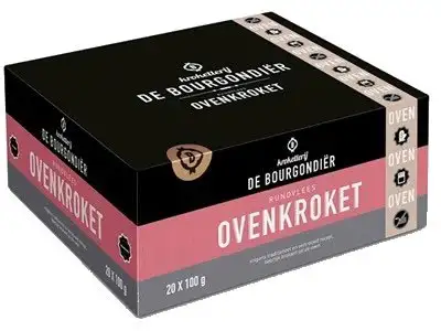 De Bourgondier Ofen Rindfleischkroketten 20 Stk. x 100g