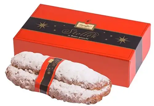 Leysieffer - Christstollen mit Marzipan, 1000g im Geschenkkarton