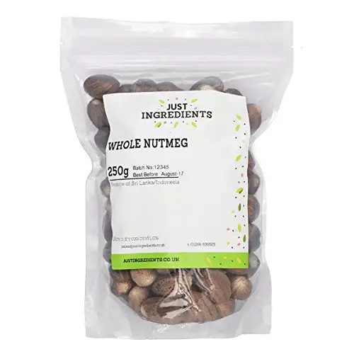 JustIngredients Essential Muskatnuss, Nutmeg, 1er Pack (1 x 500 g)