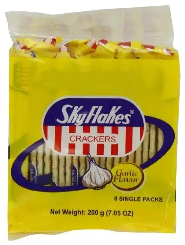My San Cracker Skyflakes Knoblauch, 10er Pack (10 x 250 g)