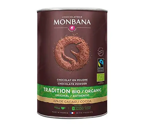 Monbana Fairtrade Schokolade Dose 1Kg