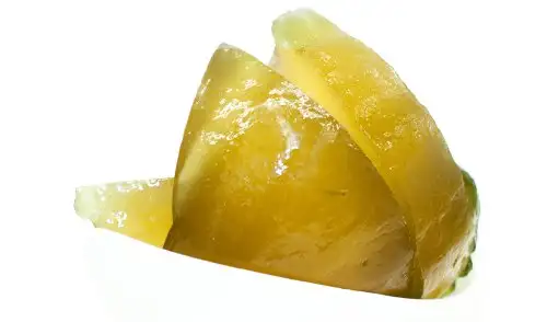 1001 Frucht Zitronat am Stück I Aromatische Kandierte Zitronenschalen der Zitronatzitrone halbe Scheiben I Fruchtige Kandierte Früchte aus Italien als Backzutat oder gesunde Nascherei I 500 GR