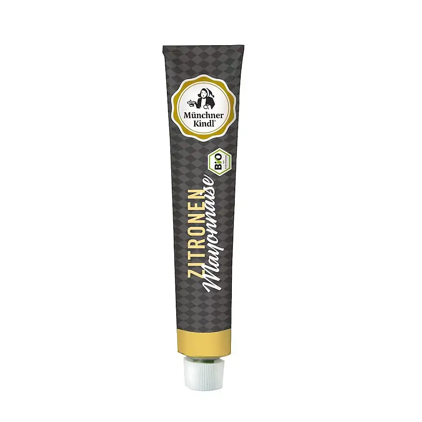 Münchner Kindl Senf Bio Mayonnaise Delikatess Tube (6 x 100 ml)