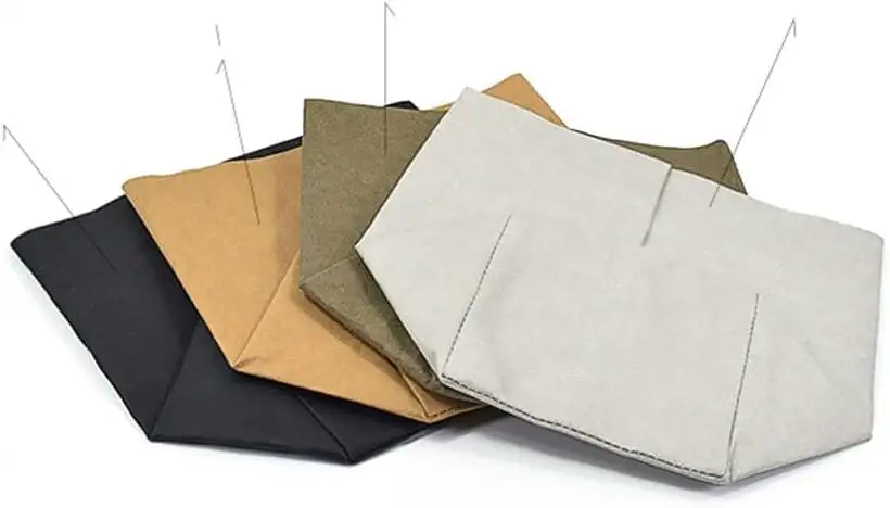 Yardwe Kraftpapier Kleine Mülleimer Lebensmittelgeschäft Lunchpaket Kraftpapiertüten Klein Kraftpapiertüten Mit Griffen Braune Kraftpapiertüten Wohnkultur Dekor Kleiner Mülleimer Geschenk
