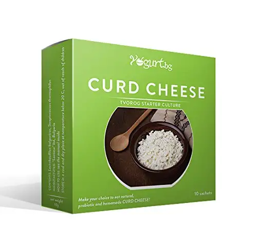 Curd Cheese Yogurt.bg – Tvorog Starter Kultur für Hausgemachte Jogurt 10 Liter