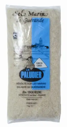 Sel Marin de Guerande, grobes Meersalz aus Frankreich - 1kg Beutel