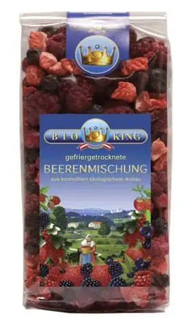 BioKing 3x 40g gefriergetrocknete BIO BEERENMISCHUNG (EUR 5,90 / Pkg.)