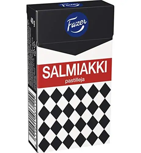 Fazer Salmiakki pastilles Lakritze 20 Schachteln of 40g