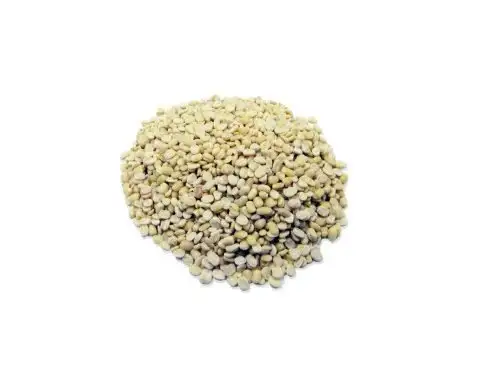 Halbe Urdbohnen (Urad Dal) - Gewaschen - 1 kg