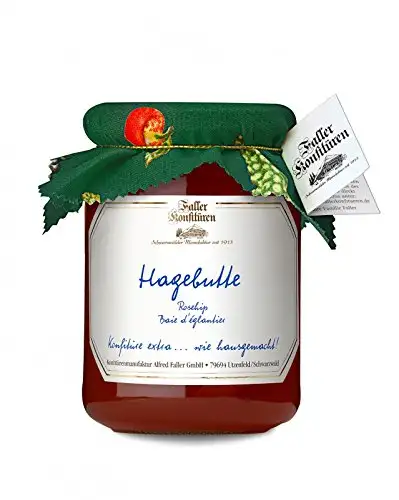 Marmelade aus dem Schwarzwald Faller Hagebutten-Konfitüre extra 450 Gramm