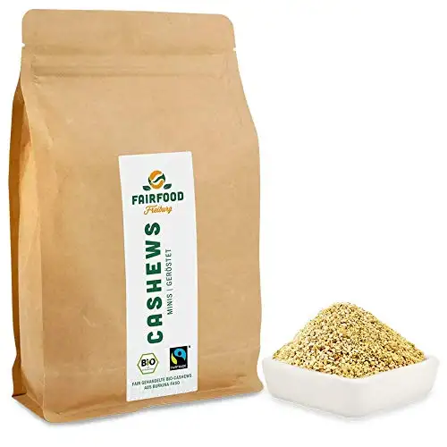 Bio Fairtrade Cashew-Minis Geröstet (500g) | geröstet in Freiburg