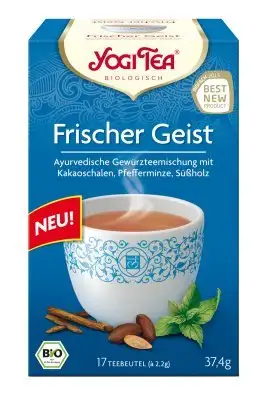 Yogi Tee Frischer Geist, 17 Teebeutel, 37,4 g, BIO