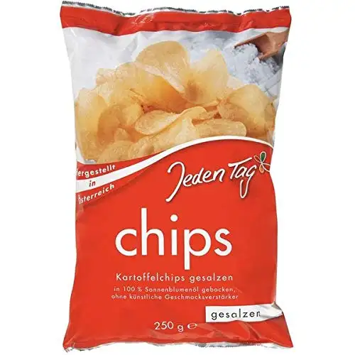 JT Chips 250g, Gesalzen 16 x 250 g