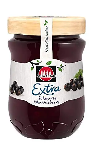 Schwartau Extra Schwarze Johannisbeere, Konfitüre, 340 g