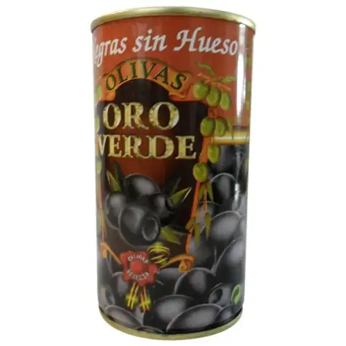 Olivas negras sin hueso / schwarze Oliven ohne Stein 350 gr