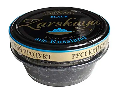Dovgan black Caviar "Dovgan Gourmet", 4er Pack (4 x 100 g)