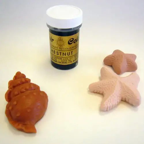 Sugarflair Spectral Lebensmittel Paste - Kastanie