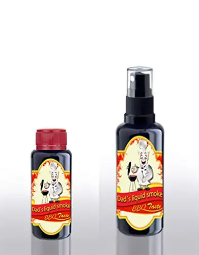 2er-SET - Dad´s liquid smoke "hardwood- Harthölzer" 100g + 60g (ohne Farbstoff) - von more-taste