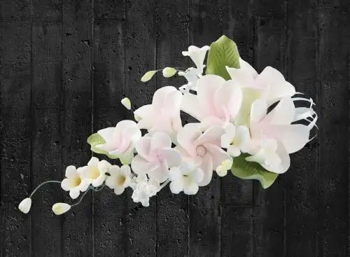 Cake Company Zuckerblumenboquet Frangipani rosa 1er Pack (1 x 55 g)