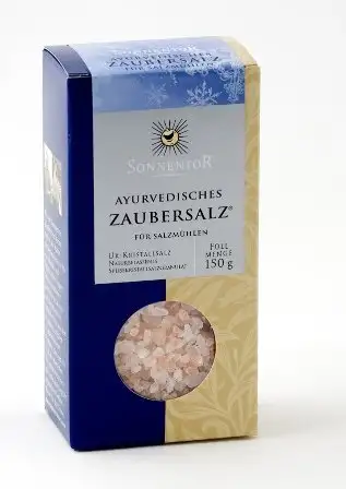 Sonnentor Ayurvedisches Zaubersalz für Salzmühlen, 1er Pack (1 x 150 g) - Bio
