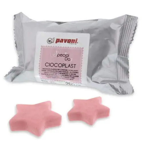 Pavoni Italia Fondant aus Schokolade 250g, rosa