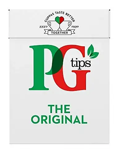 PG Tips Original Schwarzer Tee, 80 Teebeutel