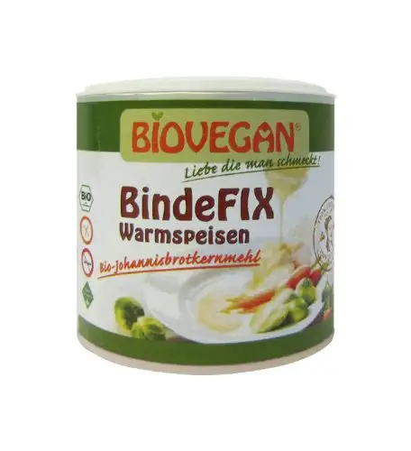 Bio Vegan Binde-FIX Warmspeisen (Johannisbrotkernmehl) 100g Bio Backzutat, 2er Pack (2 x 100 g)