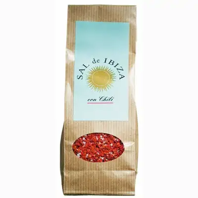 Sal de Ibiza GmbH Meersalz mit Chili von Sal de Ibiza, Granito con chili, 150 g