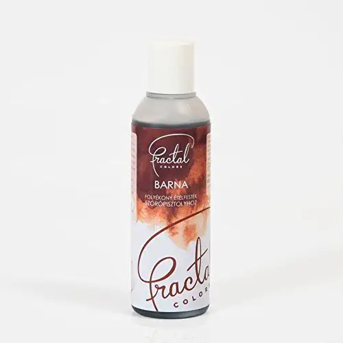 Airbrush Lebensmittelfarbe Fractal - Braun (100 ml)