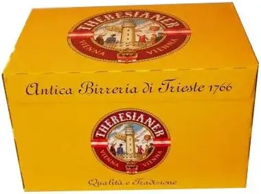 Kasten Bier Vienna Theresianer 24 X cl.33