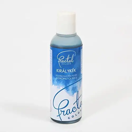 Airbrush Lebensmittelfarbe Fractal - Königsblau (100 ml)